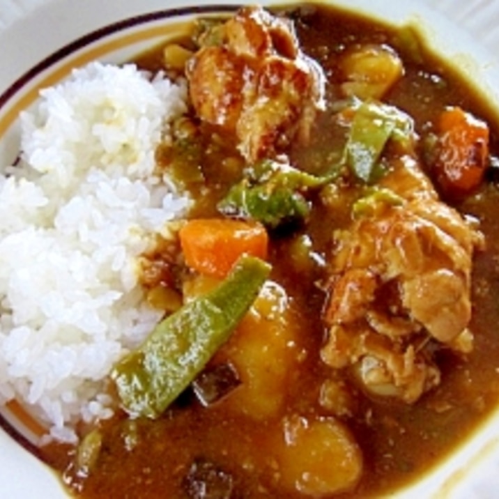 圧力鍋利用で 鶏手羽元と夏野菜のカレー レシピ 作り方 By アルプスの乙女 楽天レシピ 圧力鍋利用で 鶏手羽元と夏野菜のカレー レシピ 作り方 By アルプスの乙女 楽天レシピ